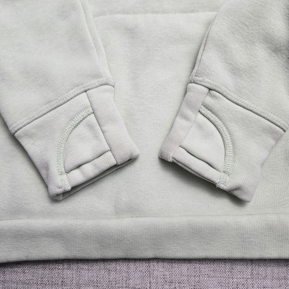 Athleta Girl Mint Green 1/4 Zip Pullover | Size 7 - Picture 6 of 9